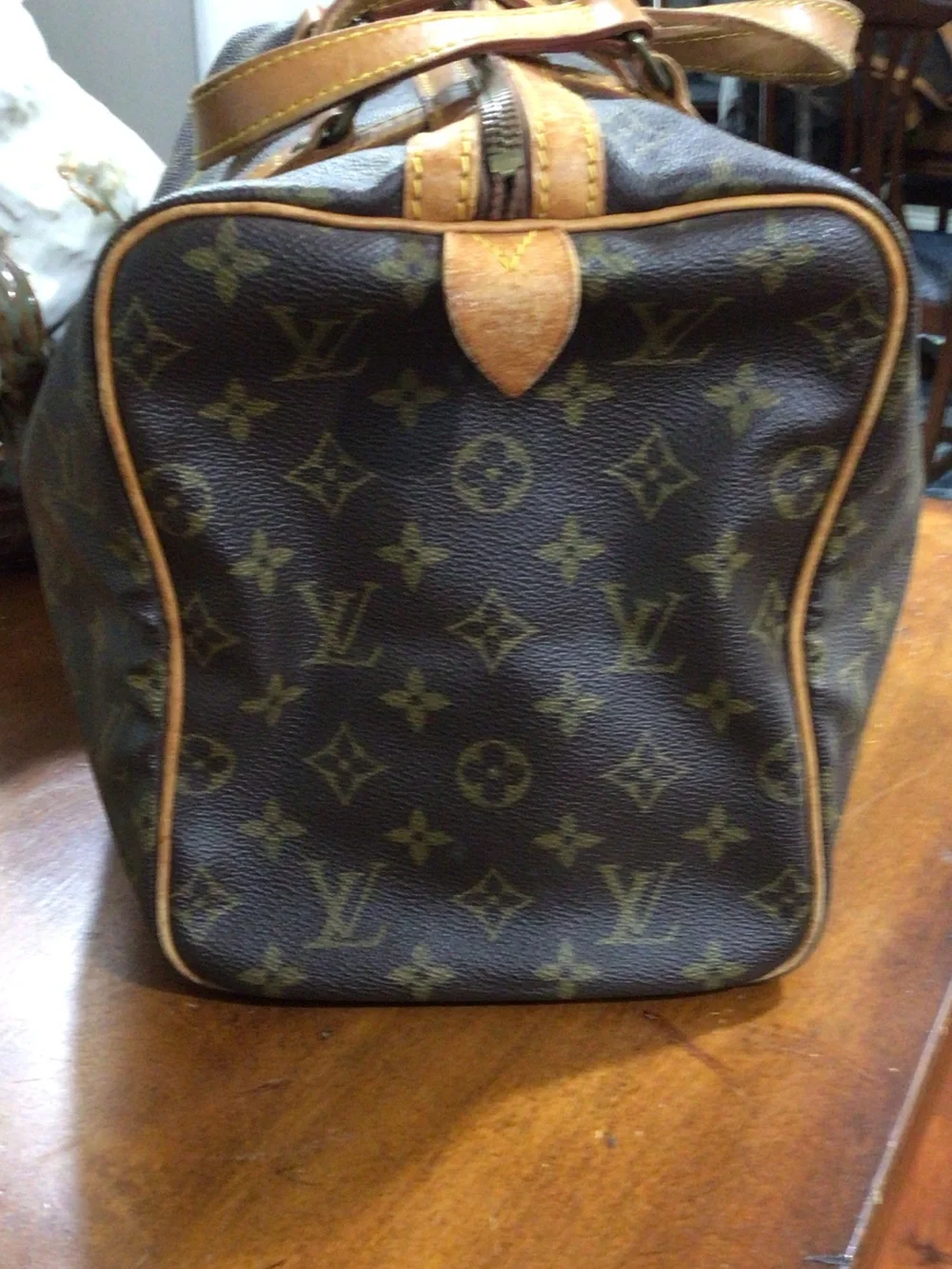 Louis Vuitton Monogram Canvas Handbag or Travel 14 x 7 x 8